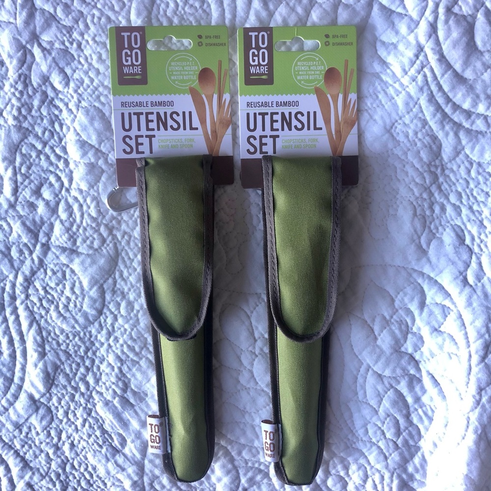 ✨NEW✨ Reusable Bamboo Utensil Set